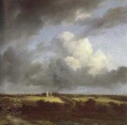 Jacob van Ruisdael View of the Ruins of Huis ter Kleef and Haarlem Spain oil painting artist